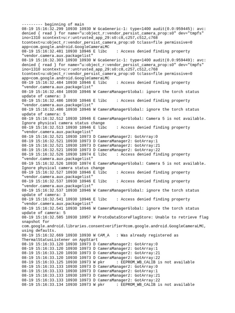 Log Cat 1755605792223 | PDF | Computer Programming | Software
