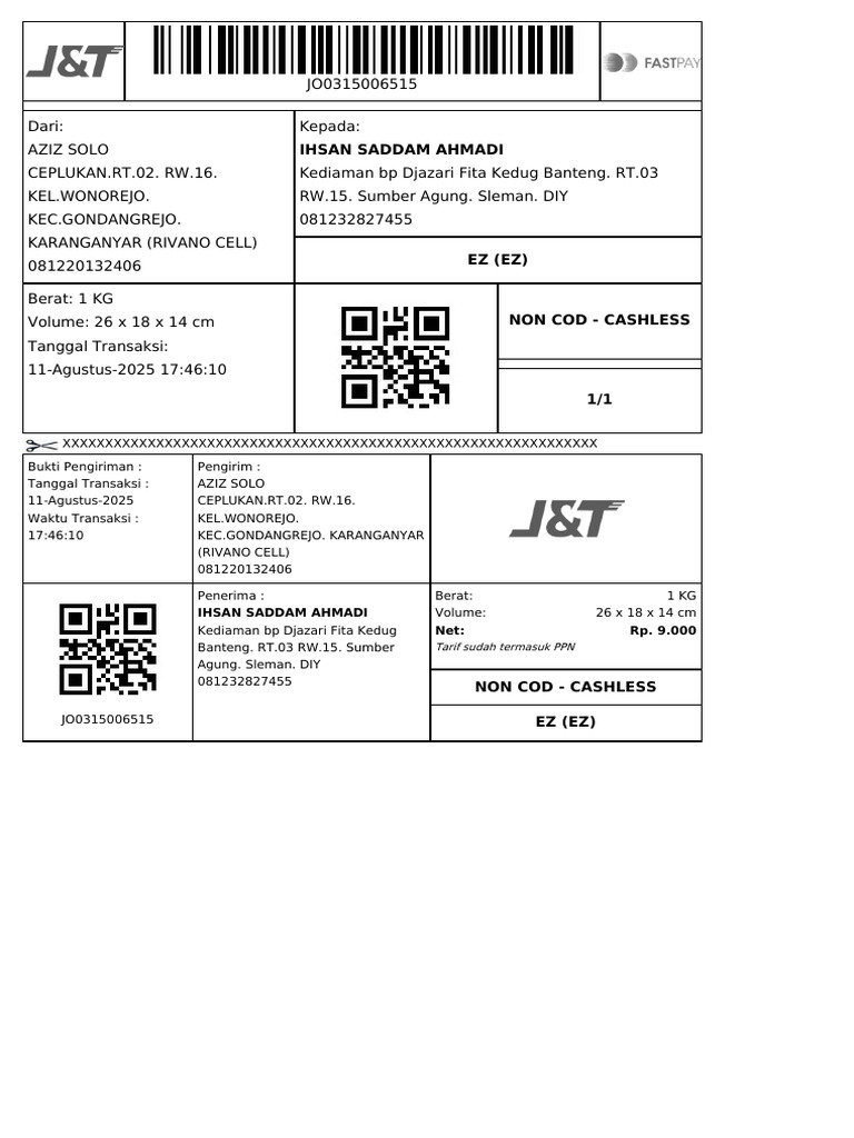 Shippinglabel 3356655420 | PDF
