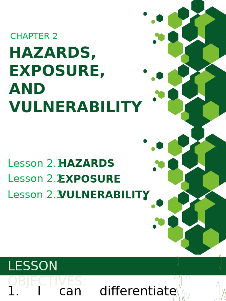Understanding Hazards and Vulnerability | PDF | Hazards | Natural Disasters