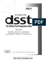 DSST-The Official Test Preparation Guide