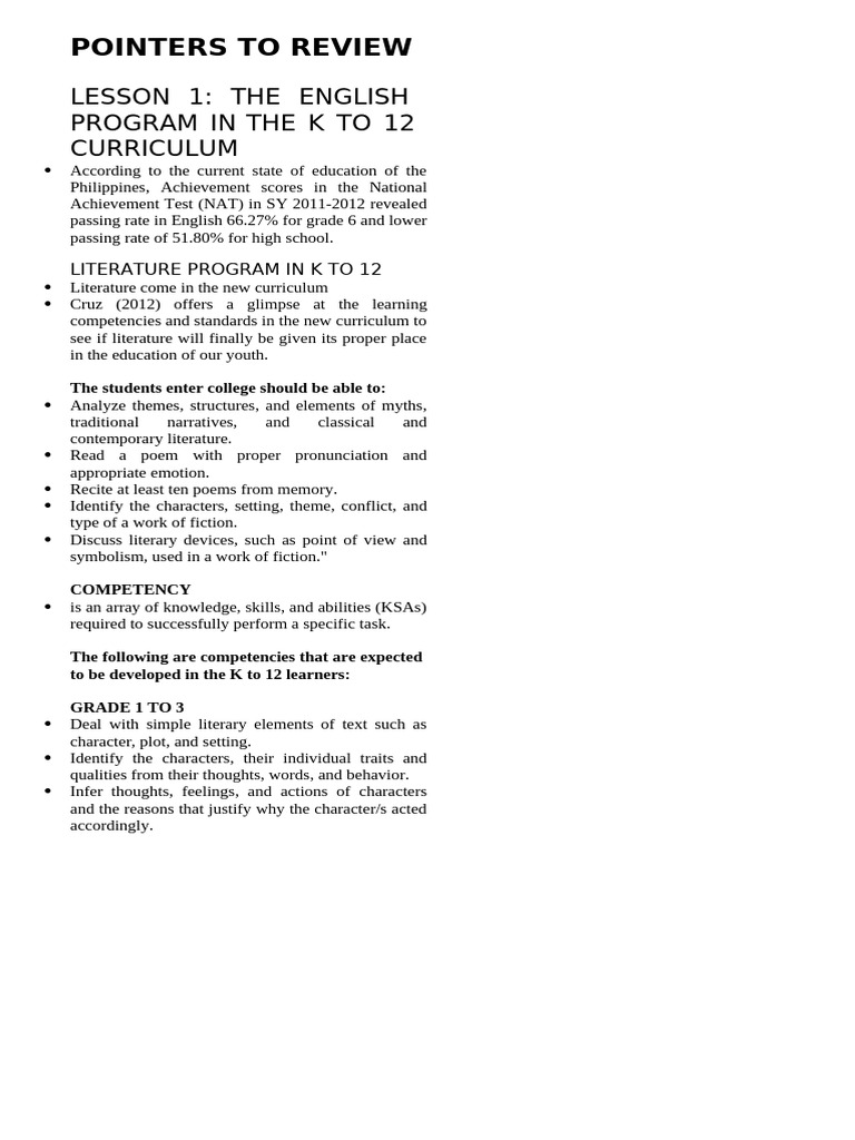 Pointers To Review | PDF