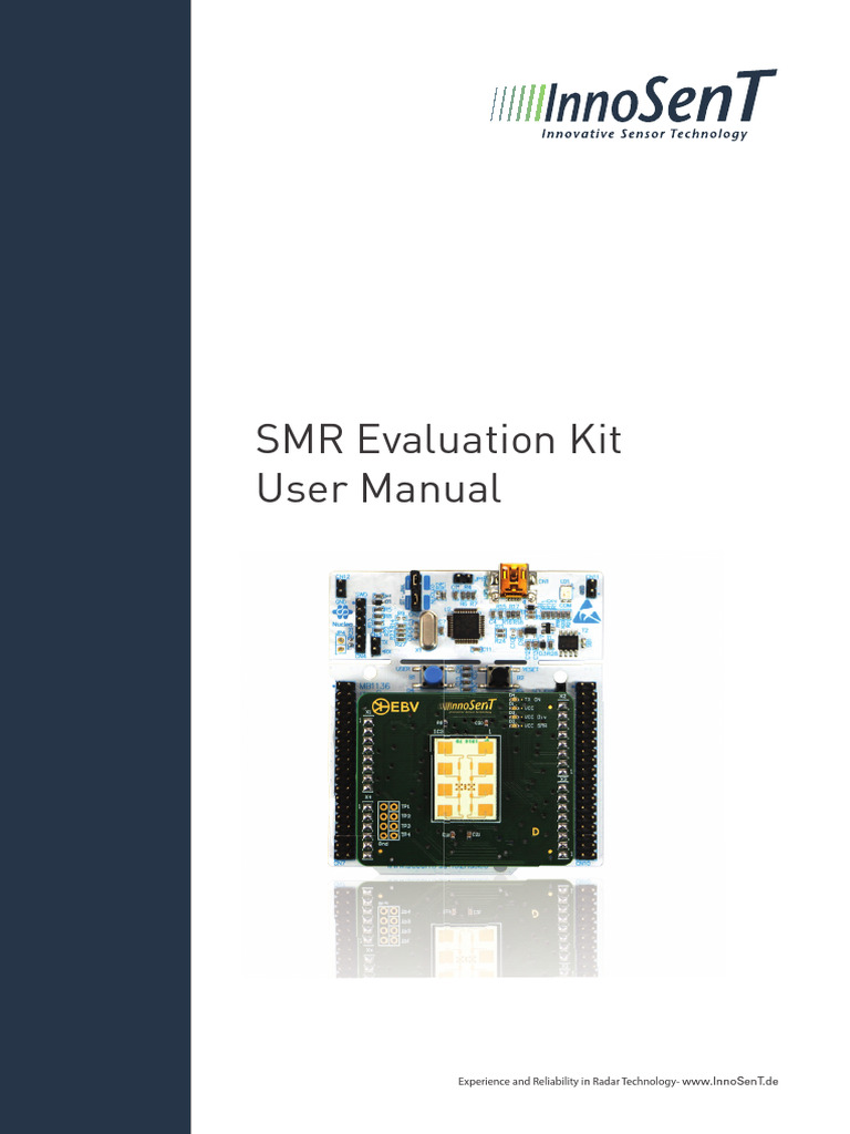 SMR Evaluation Kit User Manual | PDF | Radar | Analog To Digital Converter
