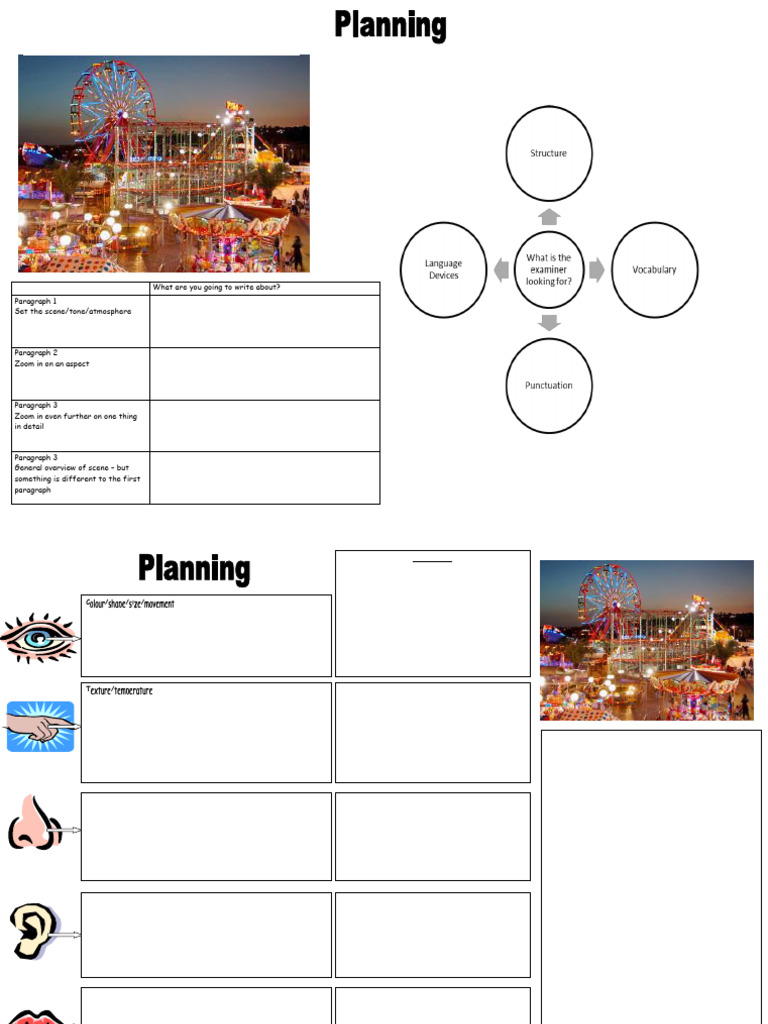 Creative Writing Scene Description Guide | PDF