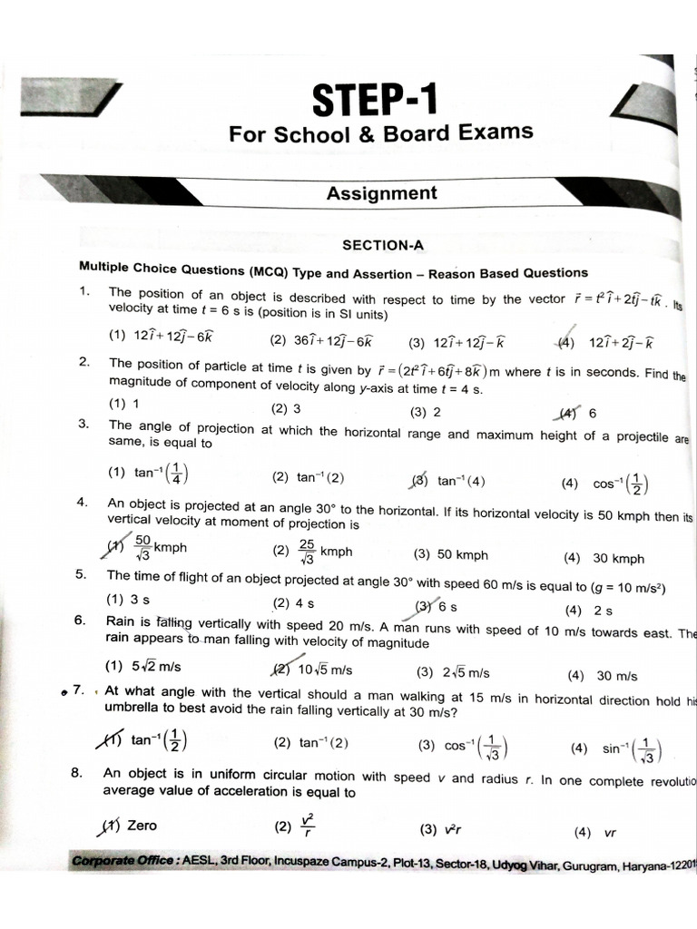 Akash Education Module of CH 3 Physics With Solutions | PDF