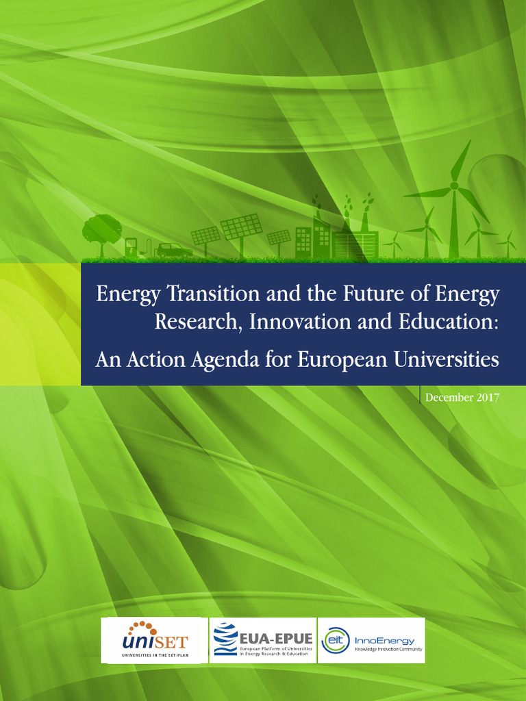 Energy Transition Agenda for Universities | PDF | Interdisciplinarity ...