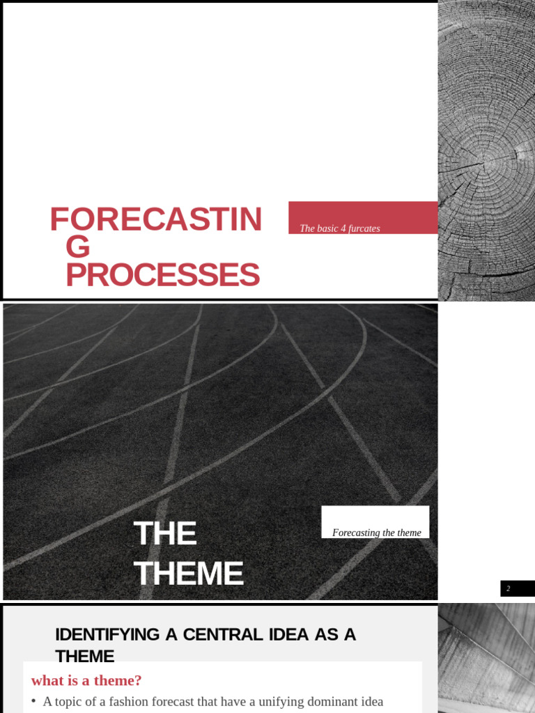 Forecasting Processes | PDF | Textiles | Fashion