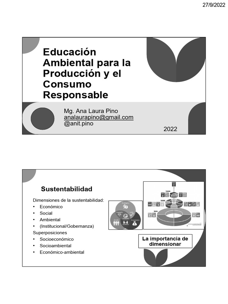 Clase 4 | PDF | Sustentabilidad | Entorno natural