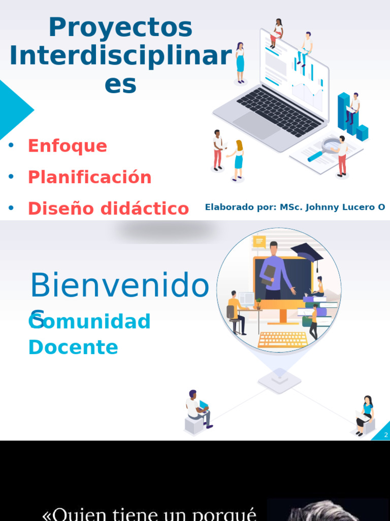 Proyectos Interdisciplinarios en Educación | PDF | Constructivismo ...