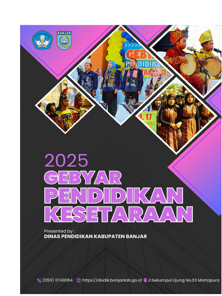 2025 - Edit Pedoman Gebyar Pendidikan Kesetaraan | PDF
