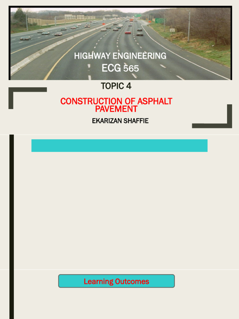 Asphalt Pavement Construction Guide | PDF | Road Surface | Quality ...