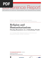 Humanitarianism and Religion