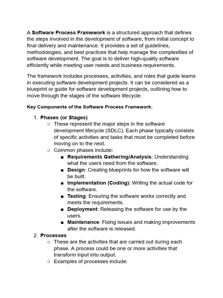 SRS Template for Software Development | PDF | Software Development ...