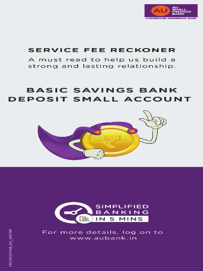 Bsbda Small Savings Account 1stmay25 | PDF