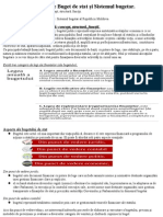 TEMA 4 Conceptul de Buget de Stat Şi Sistemul Bugetar