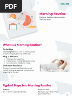 Process Flow Chart - Morning Routine | PDF