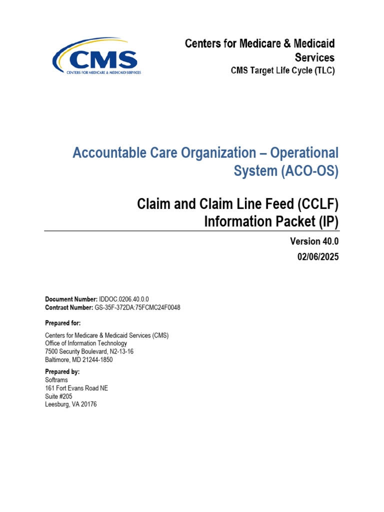 CCLF Information Packet Overview | PDF | Medicare (United States ...