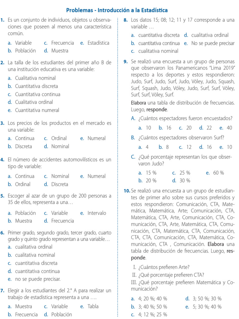 Esta Di Stica | PDF | Estadísticas | Investigación cuantitativa