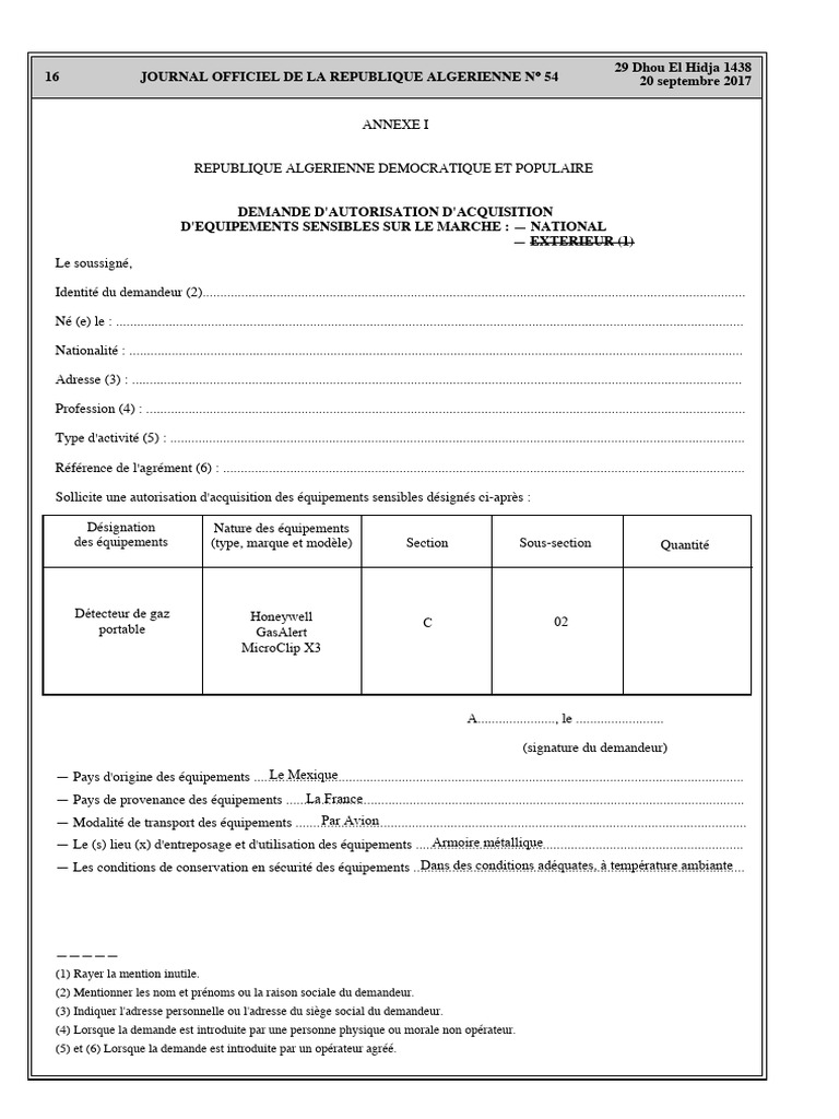 Demande d'autorisation caméra surveillance | PDF