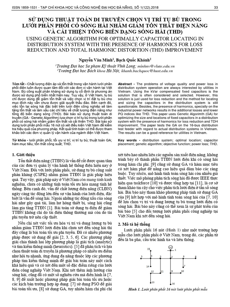 Using Genetic Algorithm For Optimally CA D8e5e159 | PDF