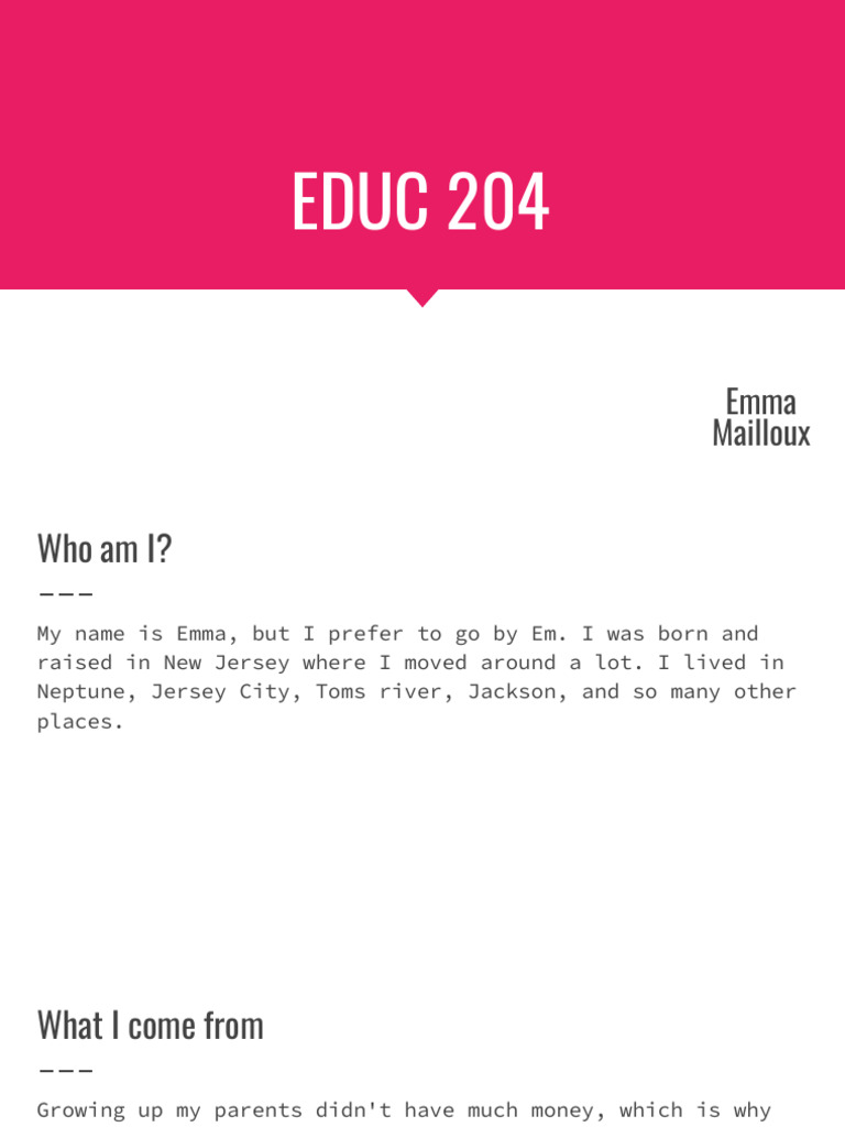 Educ 204 | PDF
