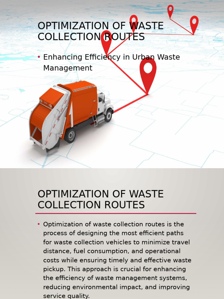 Optimization of Waste Collection Routes | PDF