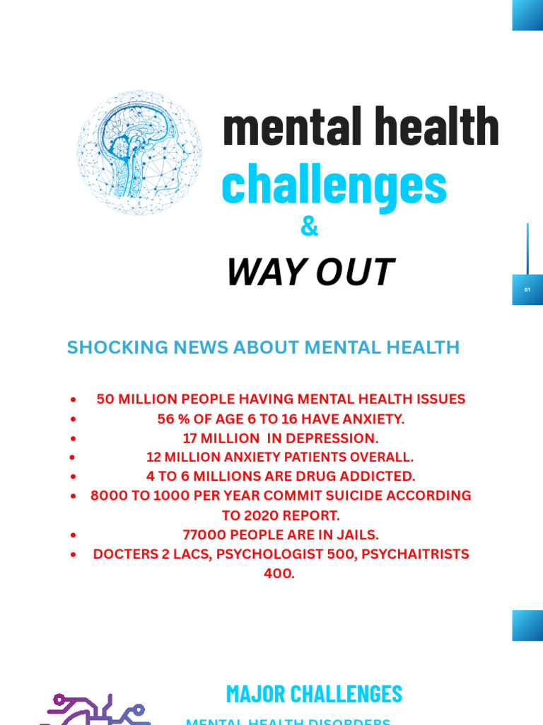 Mental Health Challenges and Solutions | PDF | Mental Disorder | Omega ...