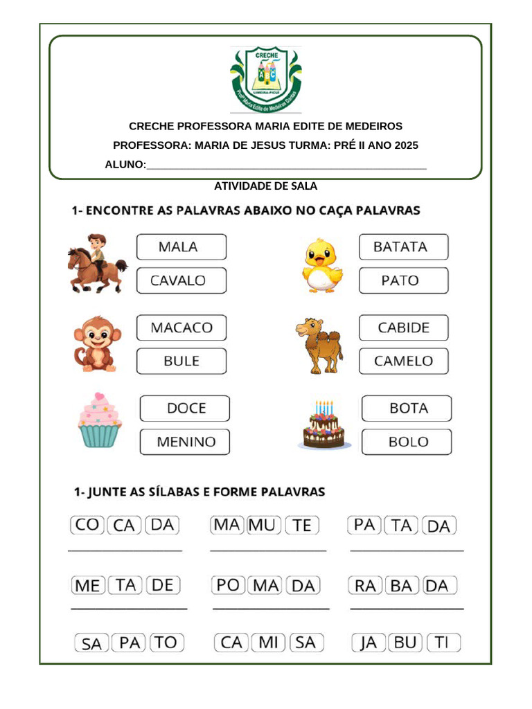 Creche Professora Maria Edite de Medeiros (1) (1) (2) (1) (18) | PDF