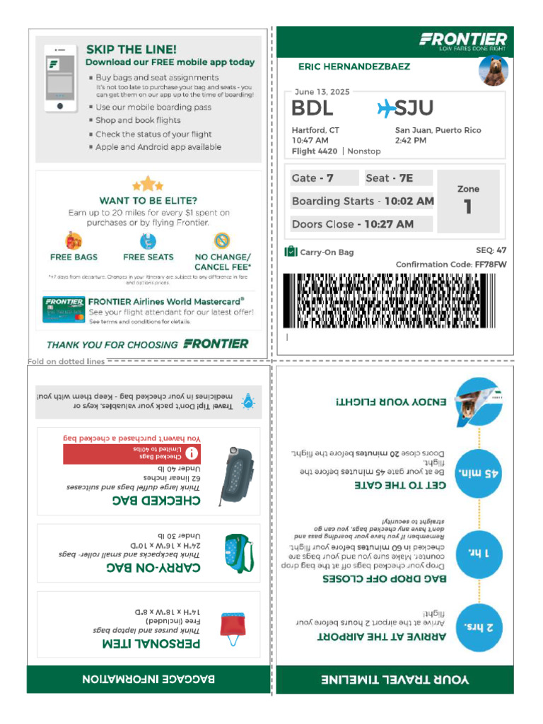 3 Boarding Pass | PDF