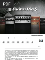 Download Guitar Rig 5 Components Reference English by frankb7 SN90668793 doc pdf