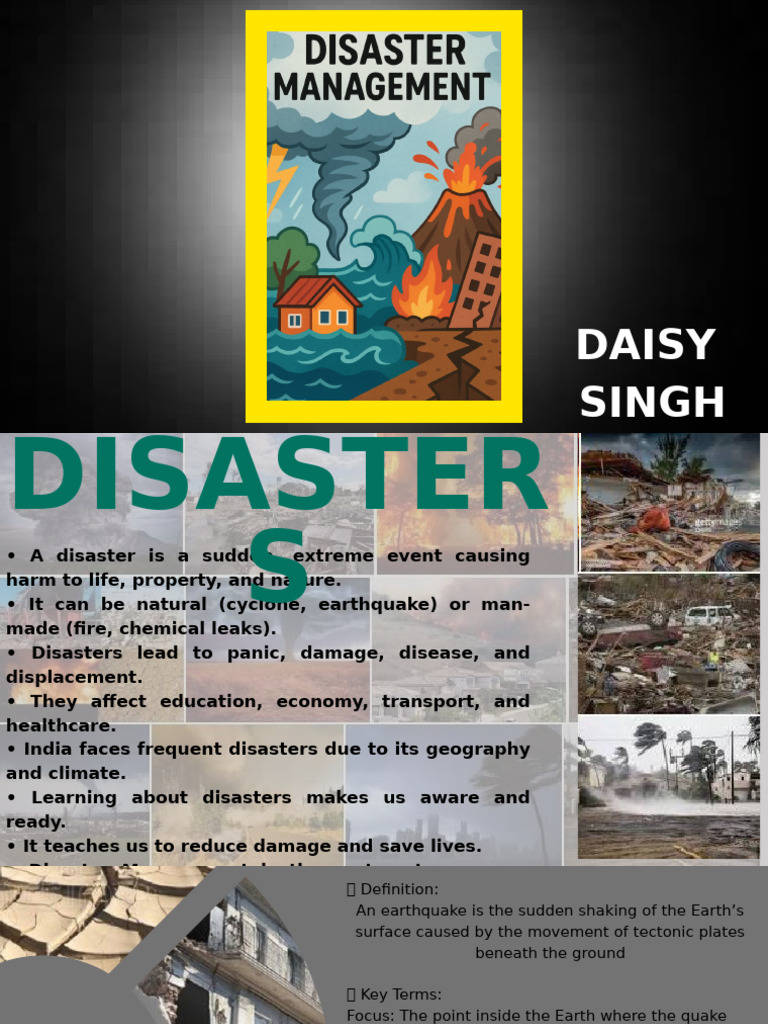 Understanding Disasters and Management | PDF | Natural Disasters ...