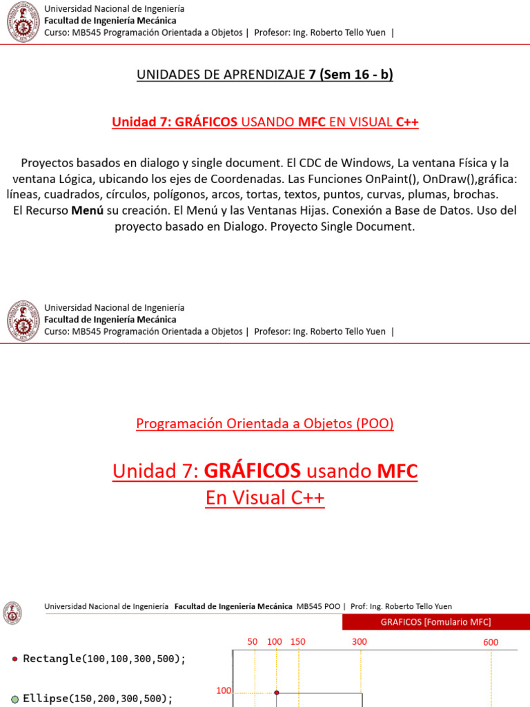Tema - 10-Gráficos MFC Visual C++ | PDF | Ingeniería de software ...