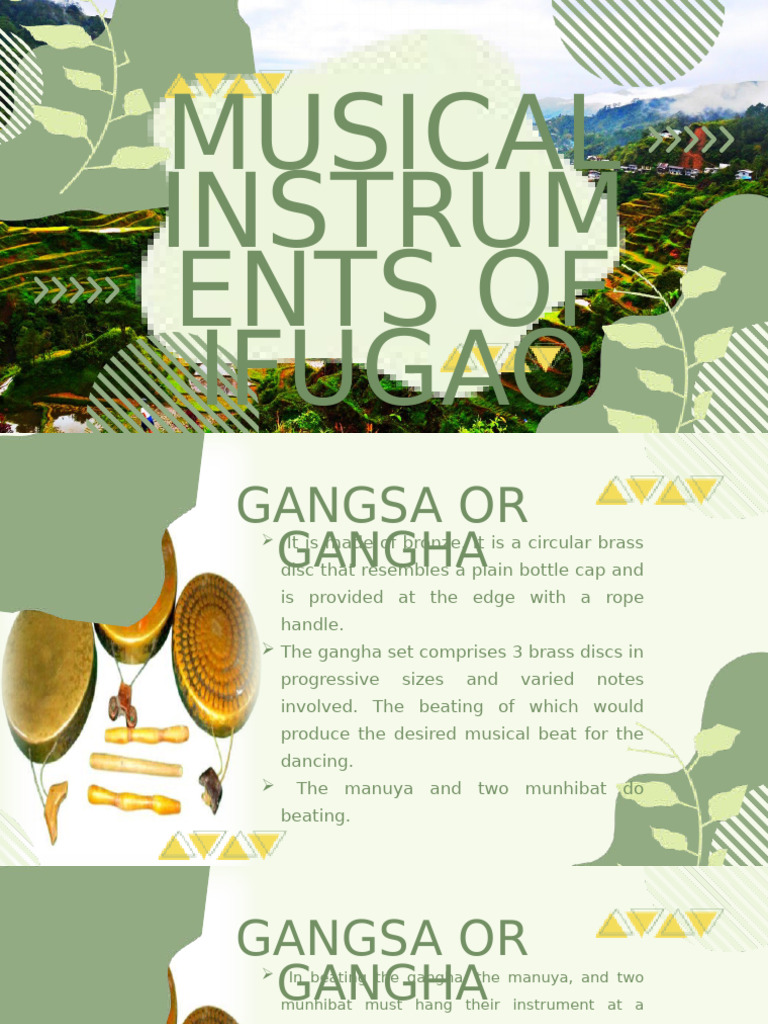 Pe Ifugao Instruments | PDF | Musical Instruments
