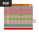 Duty Roster and Shift Schedule | PDF