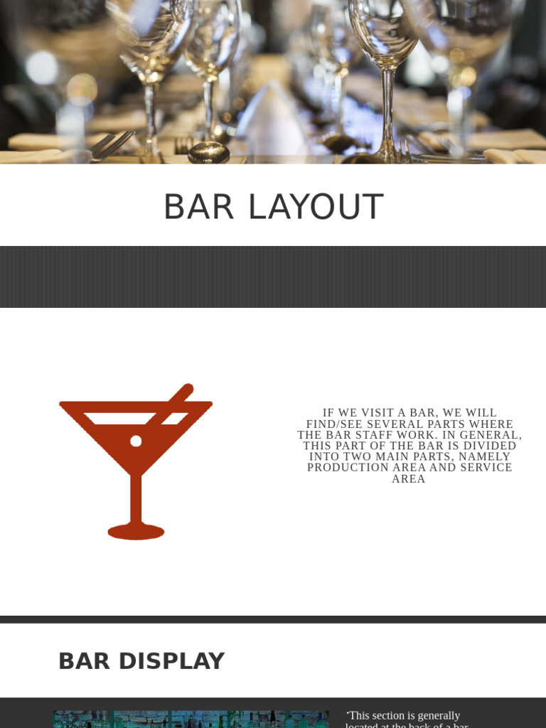 Bar 2 Layout | PDF