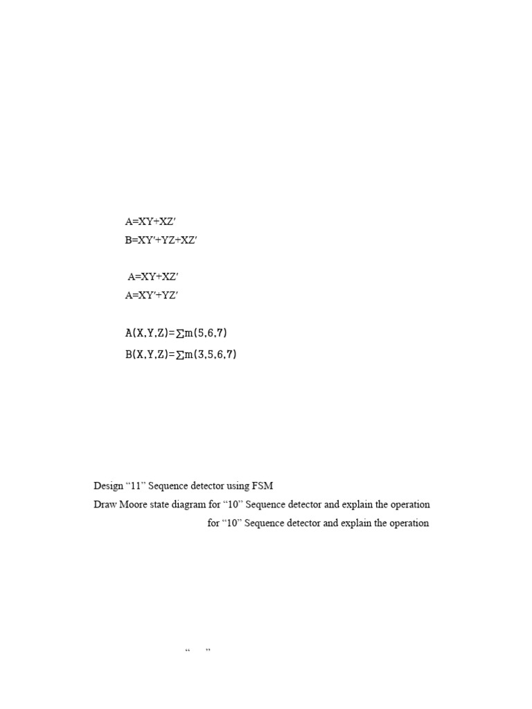 Digital Electronics Question Bank 2024-25 | PDF