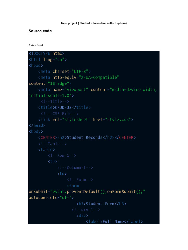 Student Info Manag. (New Project1) | PDF | Computer Programming | Computing