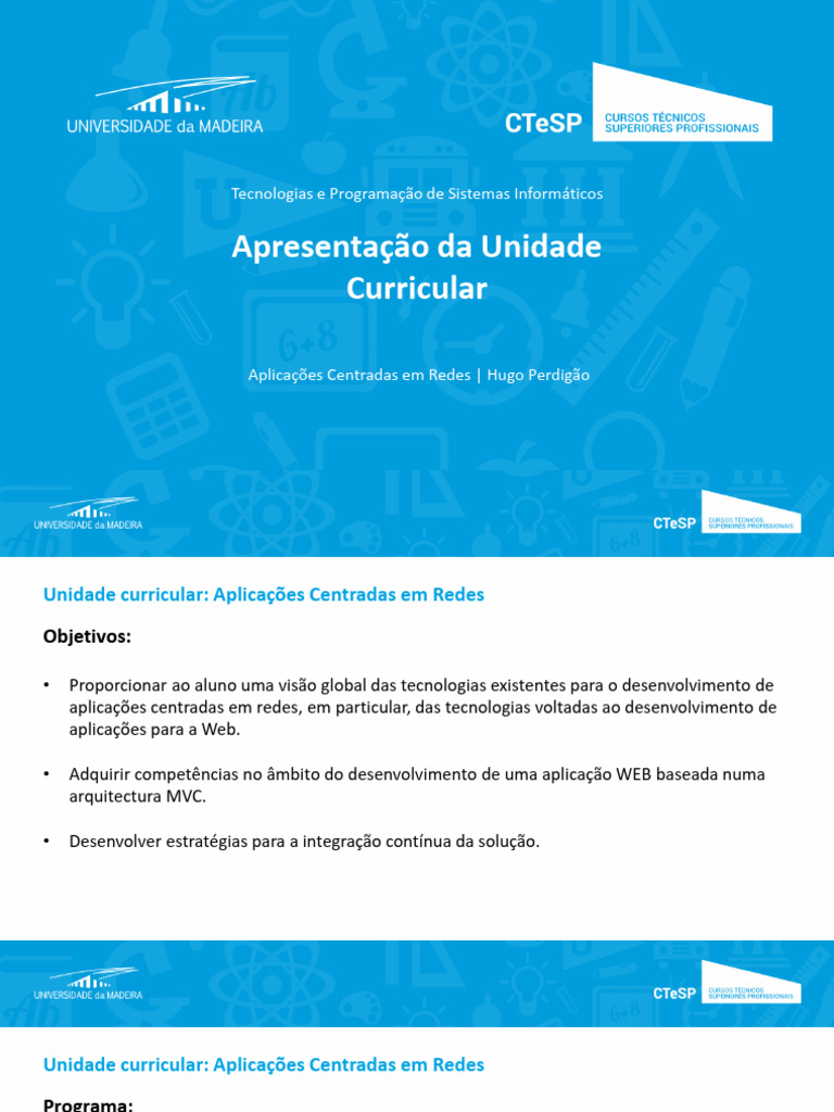Tecnologias para Aplicações Web em Redes | PDF | Rede mundial de ...