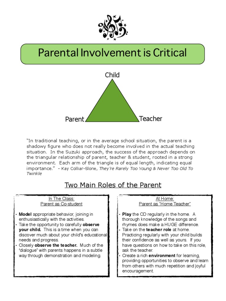 Parent-Teacher-Child Collaboration | PDF