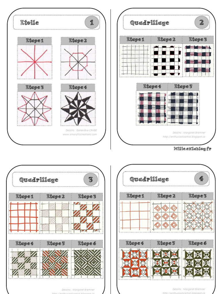 Fichier Zentangle Doodle | PDF
