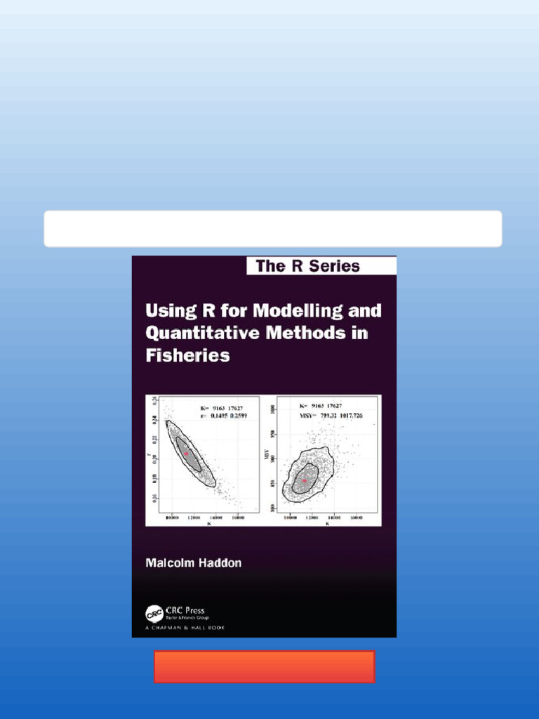 Using R For Modelling and Quantitative Methods in Fisheries 1st Edition ...