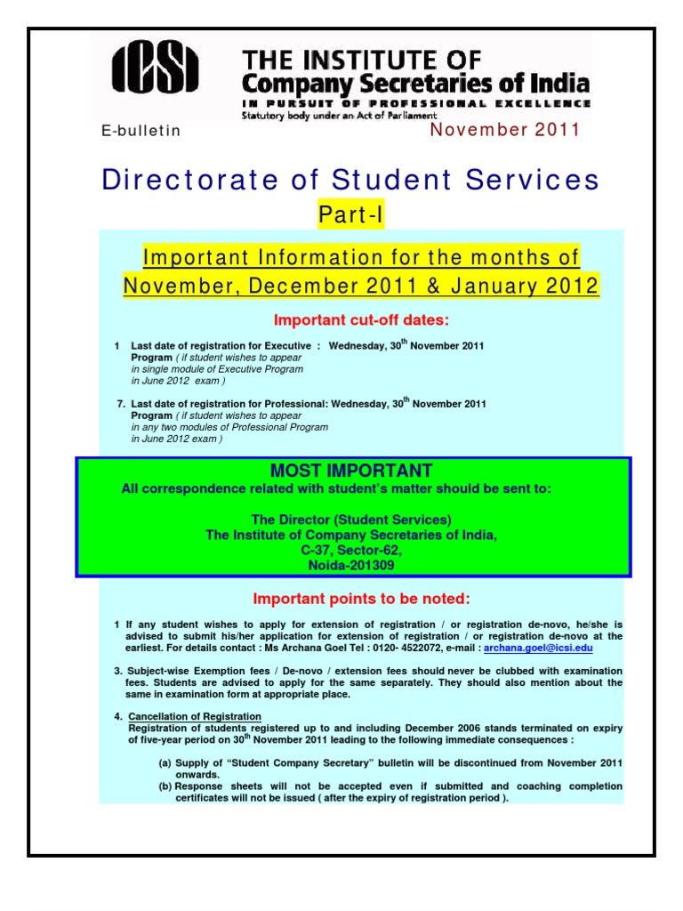 ICSI Computer Training Nov - 2011 | PDF | Identity Document ...