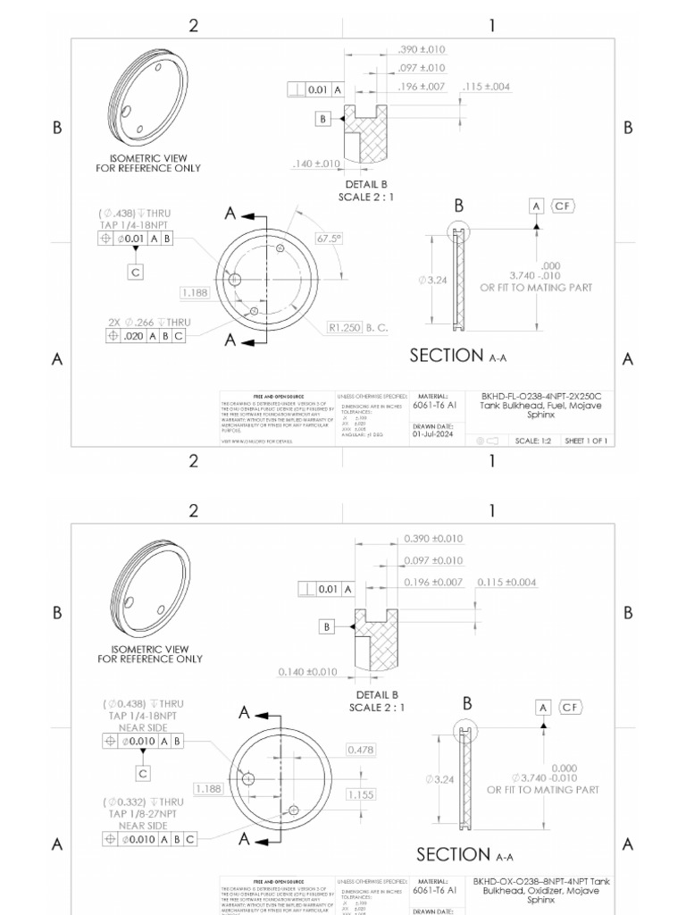 Mojave Sphinx Drawing Package - R01 | PDF