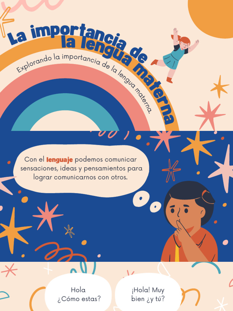 Importancia de la Lengua Materna | PDF | Comunicación humana | Lingüística