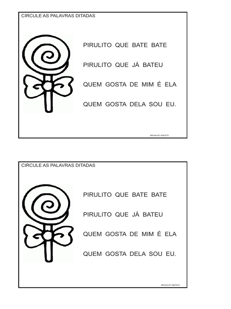 Atividades sobre 