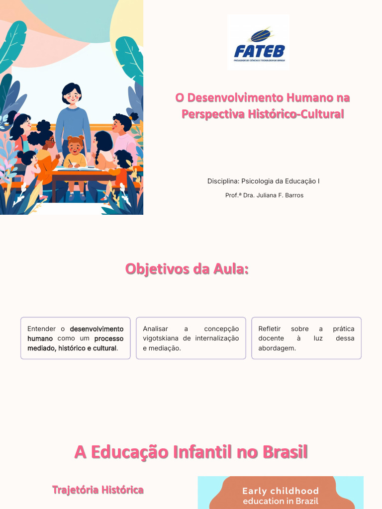 Desenvolvimento Humano e Mediação Cultural | PDF | Aprendizado ...