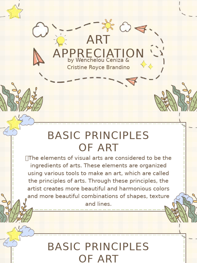 Basic Principles of Art Explained | PDF | Composition (Visual Arts ...
