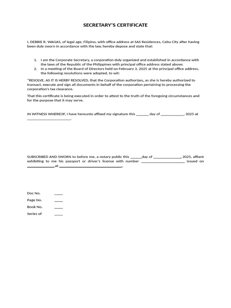 Sec Cert | PDF