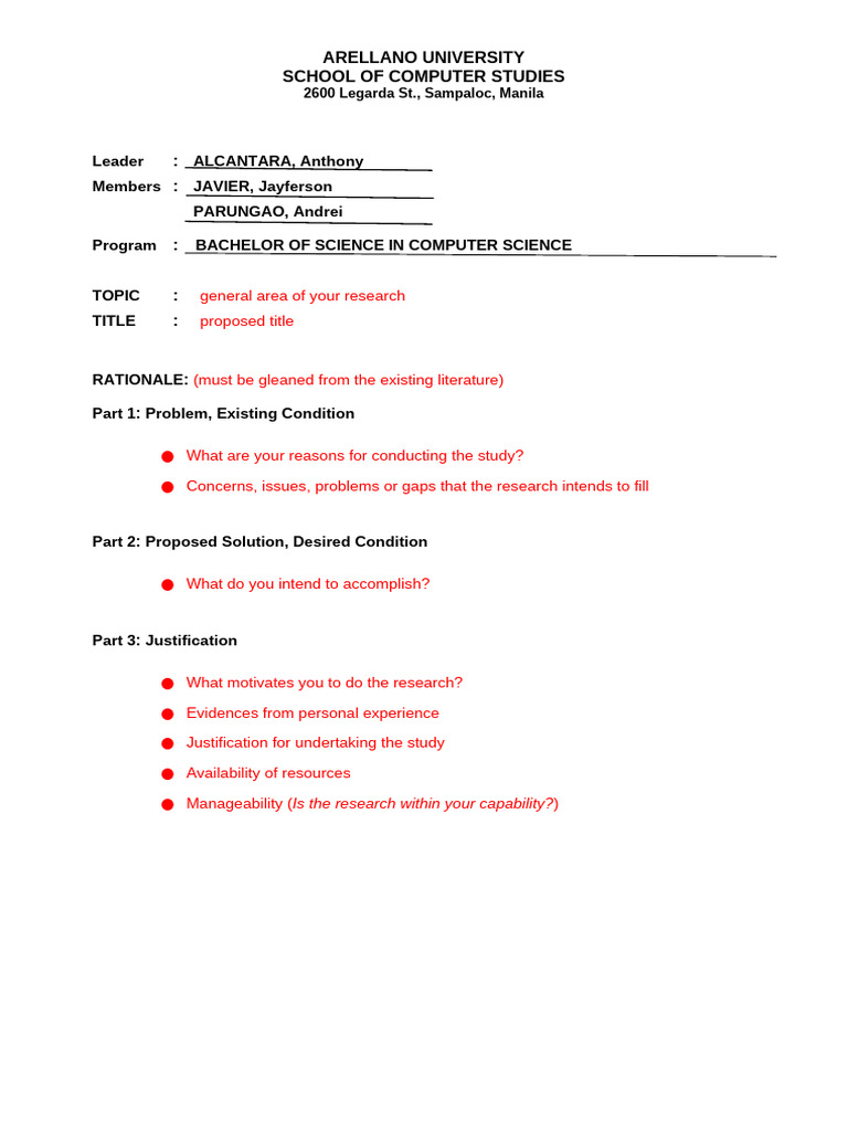 Rationale - Enrollment System | PDF