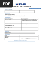 BDO Cash Transaction Slip Guide | PDF | Cash | Payments
