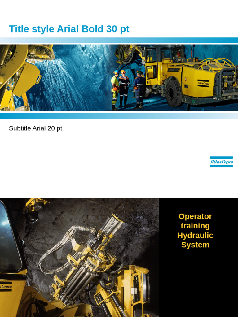 Hydraulic System Operator Training Guide | PDF